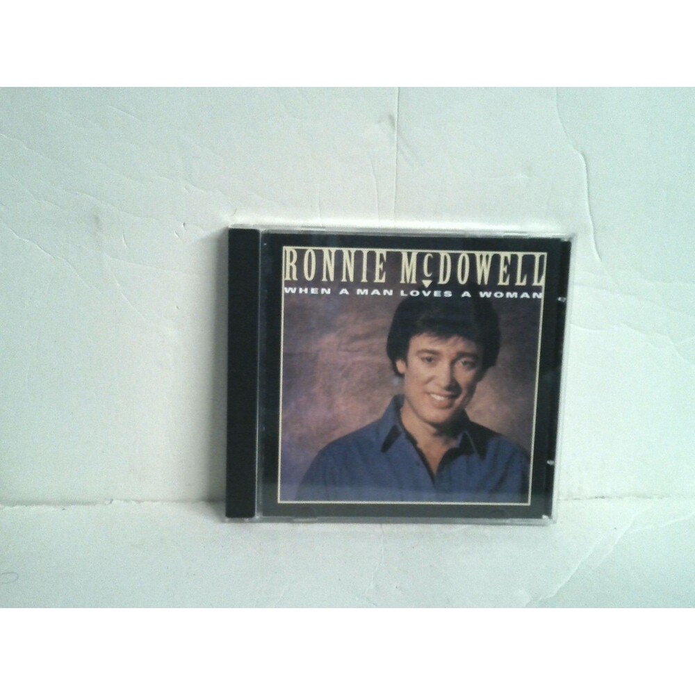 Ronnie McDowell When A Man Loves A Woman CD 1992 Curbs Records